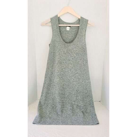 J. Crew Gray Wool Cashmere Sleeveless Mini-Dress Size XS - Picture 4 of 7